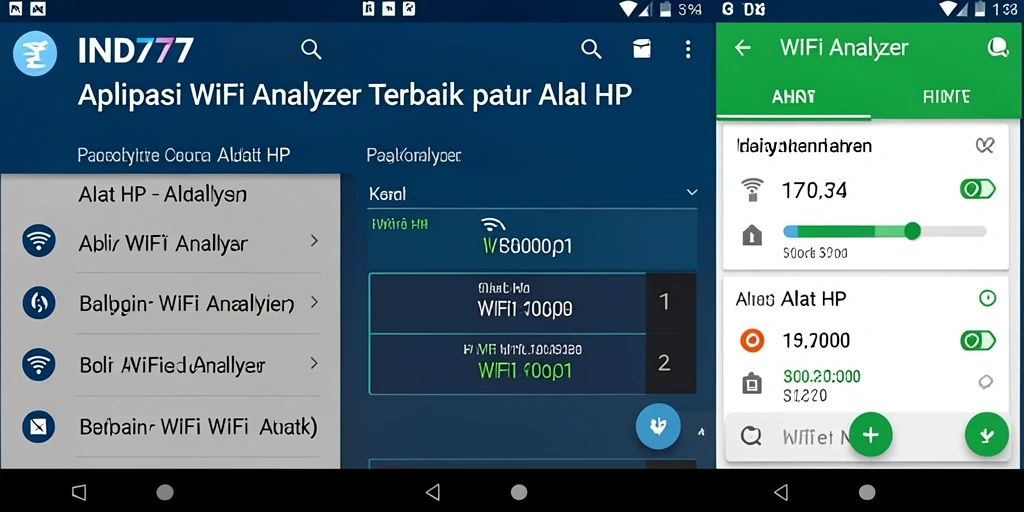 Tampilan antarmuka pengguna IND777 yang informatif dan mudah dipahami.