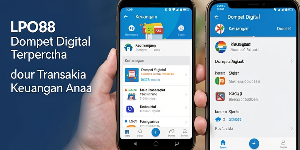 Antarmuka LPO88 yang menawan dan mudah digunakan untuk kebutuhan Dompet Digital.