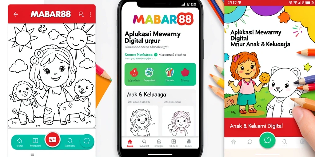 Tampilan antarmuka MABAR88 yang menarik untuk mewarnai.