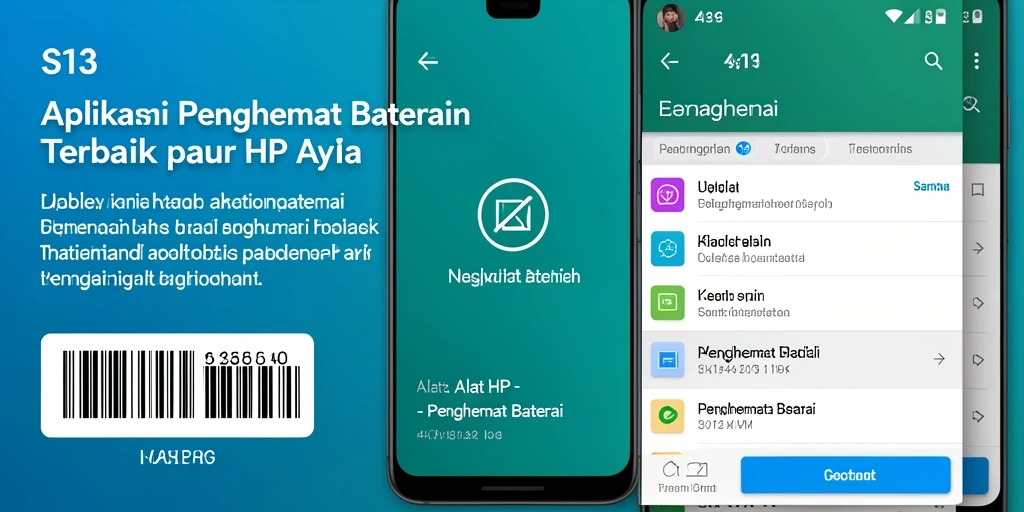 Tampilan antarmuka S13 yang menarik dan mudah digunakan.
